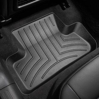 WeatherTech® - DigitalFit™ 2nd Row Black Molded Floor Liners