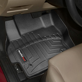WeatherTech® - DigitalFit™ 1st Row Black Molded Floor Liners
