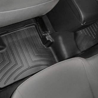 WeatherTech® - DigitalFit™ 2nd Row Black Molded Floor Liner