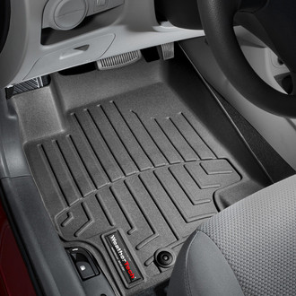 WeatherTech® - DigitalFit™ 1st Row Black Molded Floor Liners