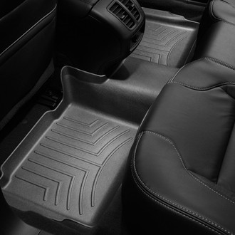 WeatherTech® - DigitalFit™ 2nd Row Black Molded Floor Liner