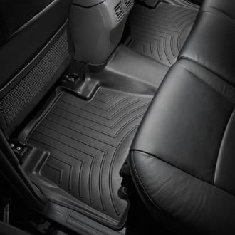 WeatherTech® - DigitalFit™ 2nd Row Black Molded Floor Liner