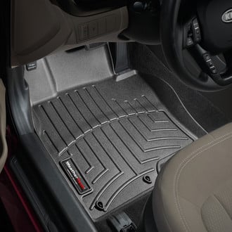 WeatherTech® - DigitalFit™ 1st Row Black Molded Floor Liners