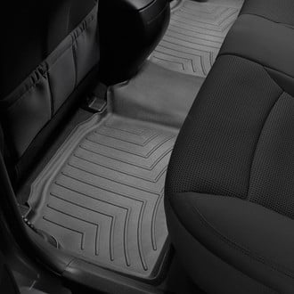 WeatherTech® - DigitalFit™ 2nd Row Black Molded Floor Liner
