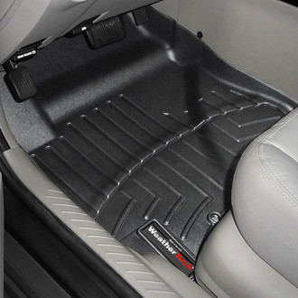 WeatherTech® - DigitalFit™ 1st Row Black Molded Floor Liners