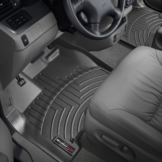 WeatherTech® - DigitalFit™ 1st Row Black Molded Floor Liners