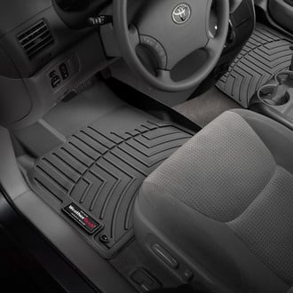 WeatherTech® - DigitalFit™ 1st Row Black Molded Floor Liners