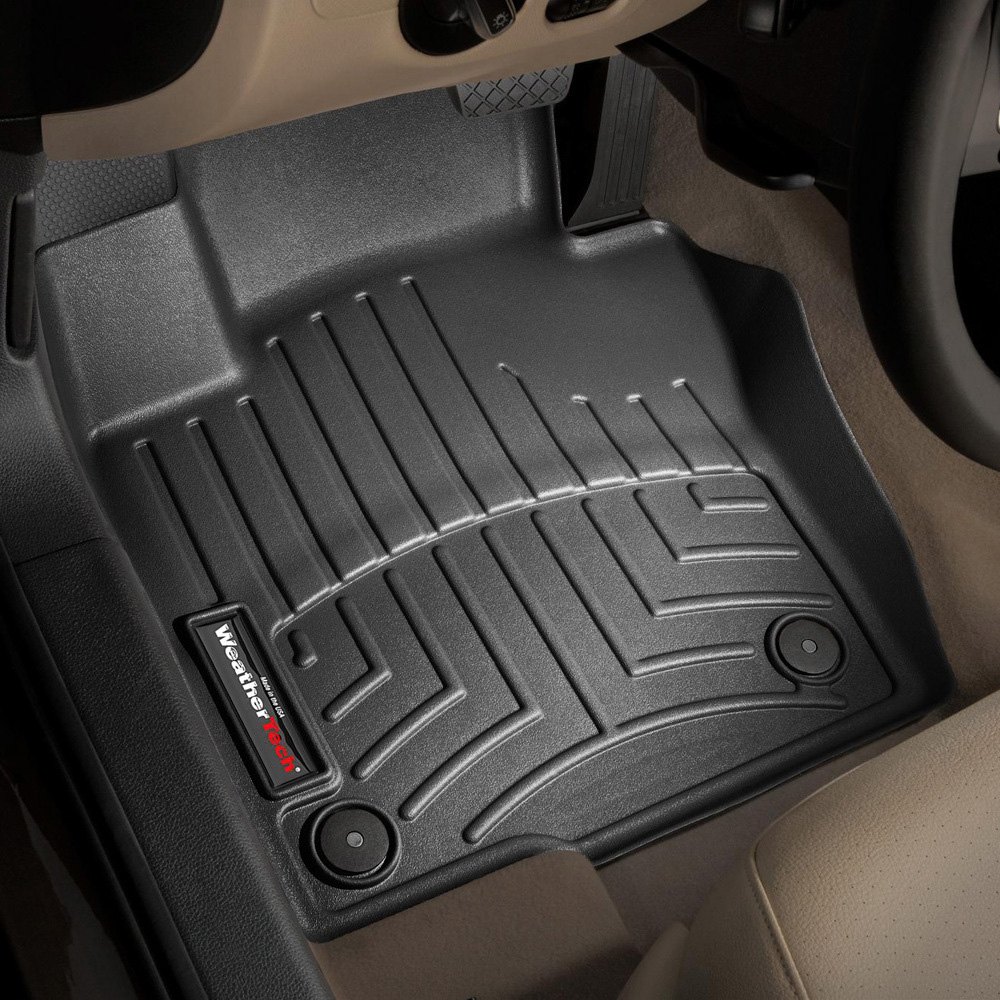 Weathertech® 443381 - DigitalFit™ 1st Row Black Molded Floor Liners