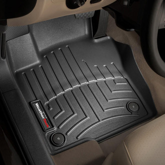WeatherTech® - DigitalFit™ 1st Row Black Molded Floor Liners