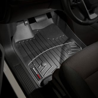 WeatherTech® - DigitalFit™ 1st Row Black Molded Floor Liners