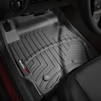 WeatherTech® - DigitalFit™ 1st Row Black Molded Floor Liners