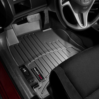 WeatherTech® - DigitalFit™ 1st Row Black Molded Floor Liners