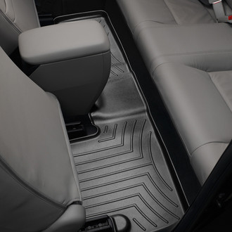 WeatherTech® - DigitalFit™ 2nd Row Black Molded Floor Liner