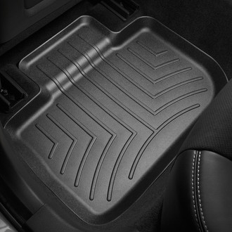 WeatherTech® - DigitalFit™ 2nd Row Black Molded Floor Liners