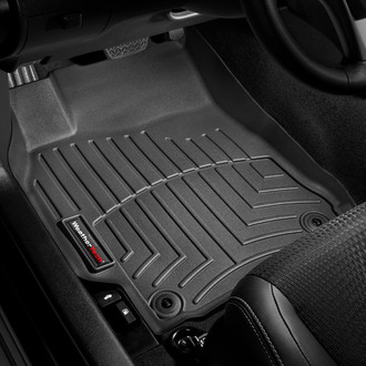 WeatherTech® - DigitalFit™ 1st Row Black Molded Floor Liners