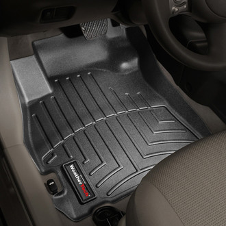 WeatherTech® - DigitalFit™ 1st Row Black Molded Floor Liners