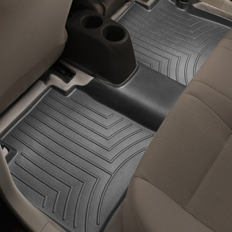 WeatherTech® - DigitalFit™ 2nd Row Black Molded Floor Liner