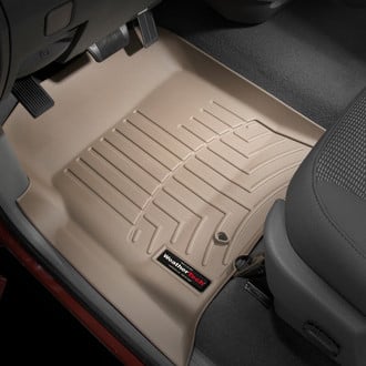 WeatherTech® - DigitalFit™ 1st Row Tan Molded Floor Liners