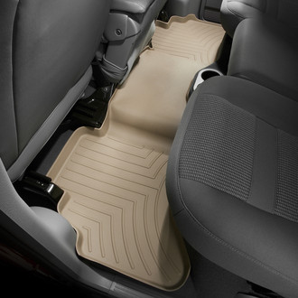 WeatherTech® - DigitalFit™ 2nd Row Tan Molded Floor Liner