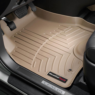 WeatherTech® - DigitalFit™ 1st Row Tan Molded Floor Liners