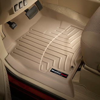 WeatherTech® - DigitalFit™ 1st Row Tan Molded Floor Liners