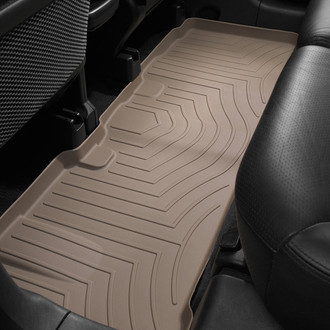 WeatherTech® - DigitalFit™ 2nd Row Tan Molded Floor Liner