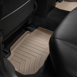 WeatherTech® - DigitalFit™ 2nd Row Tan Molded Floor Liners