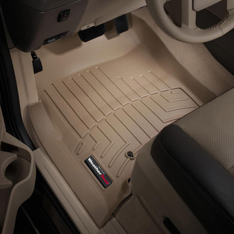 WeatherTech® - DigitalFit™ 1st Row Tan Molded Floor Liners