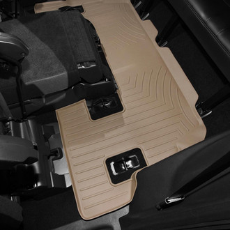 WeatherTech® - DigitalFit™ 3rd Row Tan Molded Floor Liner