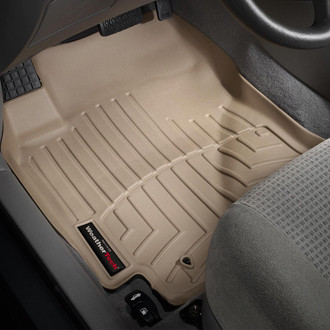 WeatherTech® - DigitalFit™ 1st Row Tan Molded Floor Liners