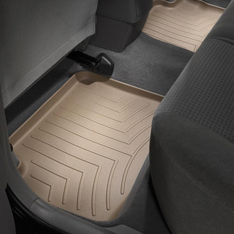 WeatherTech® - DigitalFit™ 2nd Row Tan Molded Floor Liners