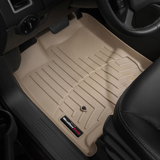 WeatherTech® - DigitalFit™ 1st Row Tan Molded Floor Liners