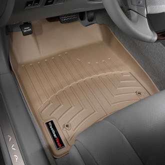 WeatherTech® - DigitalFit™ 1st Row Tan Molded Floor Liners