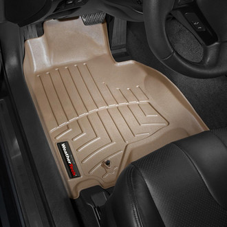 WeatherTech® - DigitalFit™ 1st Row Tan Molded Floor Liners