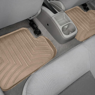 WeatherTech® - DigitalFit™ 2nd Row Tan Molded Floor Liners