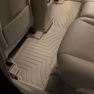 WeatherTech® - DigitalFit™ 2nd Row Tan Molded Floor Liner