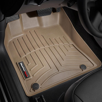 WeatherTech® - DigitalFit™ 1st Row Tan Molded Floor Liners