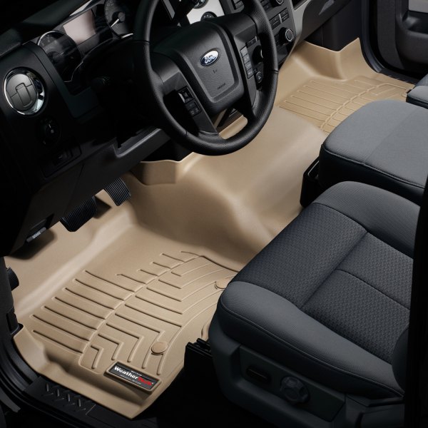 WeatherTech® - DigitalFit™ Molded Floor Liner - Tan