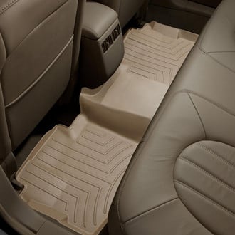 WeatherTech® - DigitalFit™ 2nd Row Tan Molded Floor Liner