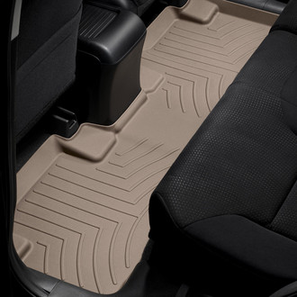 WeatherTech® - DigitalFit™ 2nd Row Tan Molded Floor Liner