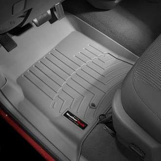WeatherTech® - DigitalFit™ 1st Row Gray Molded Floor Liners
