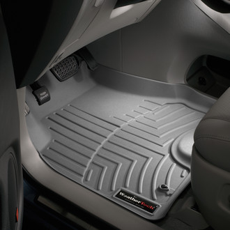 WeatherTech® - DigitalFit™ 1st Row Gray Molded Floor Liners