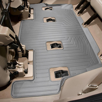 WeatherTech® - DigitalFit™ 3rd Row Gray Molded Floor Liner