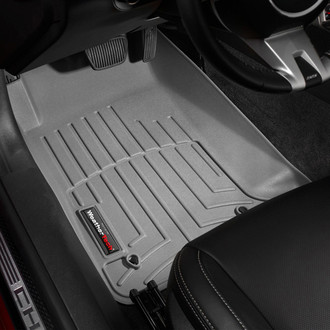 WeatherTech® - DigitalFit™ 1st Row Gray Molded Floor Liners