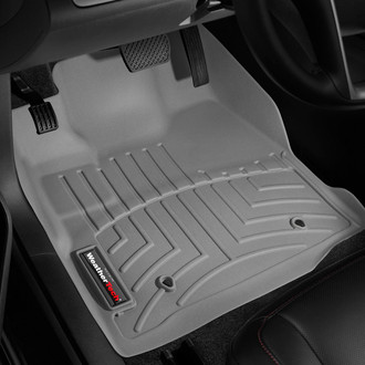 WeatherTech® - DigitalFit™ 1st Row Gray Molded Floor Liners