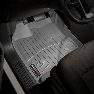 WeatherTech® - DigitalFit™ 1st Row Gray Molded Floor Liners