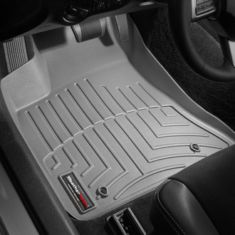 WeatherTech® - DigitalFit™ 1st Row Gray Molded Floor Liners