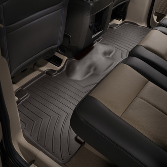 WeatherTech® - DigitalFit™ 2nd Row Cocoa Molded Floor Liner