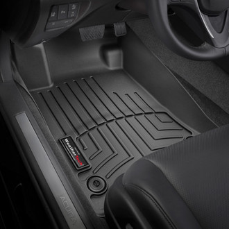 WeatherTech® - DigitalFit™ 1st Row Black Molded Floor Liners