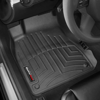 WeatherTech® - DigitalFit™ 1st Row Black Molded Floor Liners